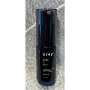 Arey Wait A Sec A Powder Dry Shampoo for Scalp & Hair 0.53 oz / 15g, Brand New